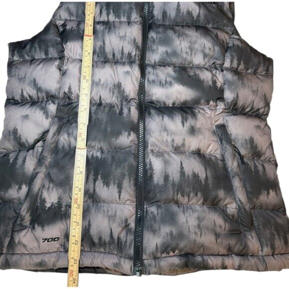 The North Face Womens M Nuptse 2 700 Goose Down Puffer Vest Forrest Print - Picture 11 of 11
